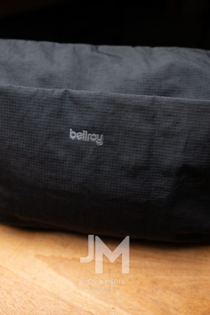 Produktfotograf Köln – Slingback von bellroy Schuhe, Stoffdetails, Nahaufnahme, – Front